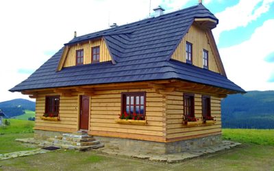 Slovensko – Atypická patrová roubenka