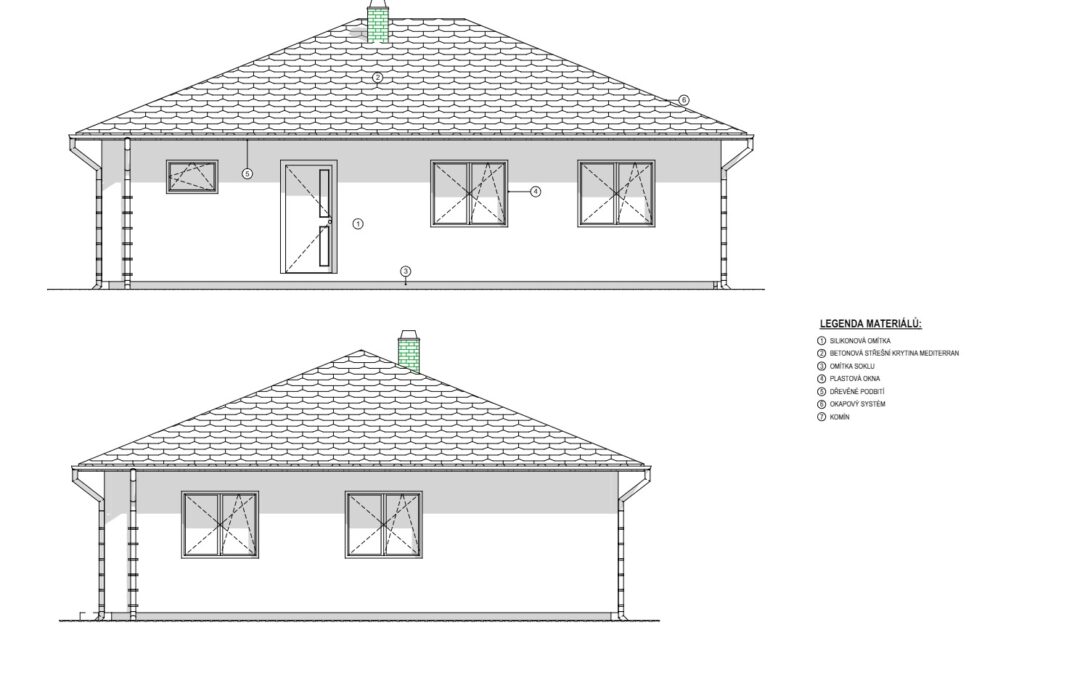 Ostravsko – Bungalov 5A se změnami