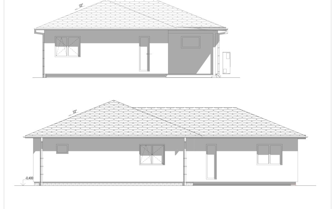 Karvinsko – Přístavba k našemu typovému Bungalovu 1C