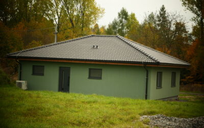 Karvinsko – Atypický bungalov s krytou terasou
